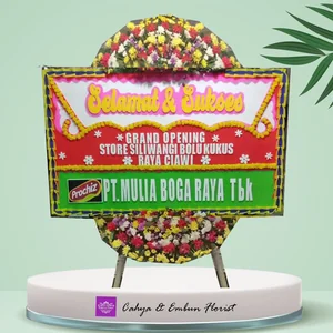 Bunga Papan Selamat & Sukses - Karangan Bunga Papan Bogor
