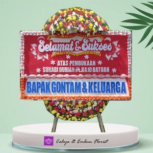 Bunga Papan Selamat & Sukses - Karangan Bunga Papan Bogor