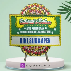 Bunga Papan Selamat & Sukses - Karangan Bunga Papan Bogor