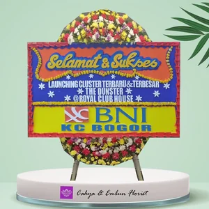 Bunga Papan Selamat & Sukses - Karangan Bunga Papan Bogor