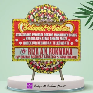 Bunga Papan Selamat & Sukses - Karangan Bunga Papan Bogor