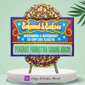Bunga Papan Selamat & Sukses - Karangan Bunga Papan Bogor