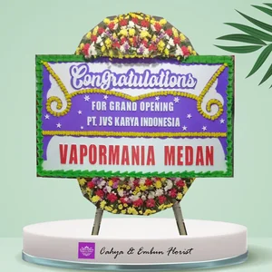 Bunga Papan Congrats - Karangan Bunga Papan Bogor